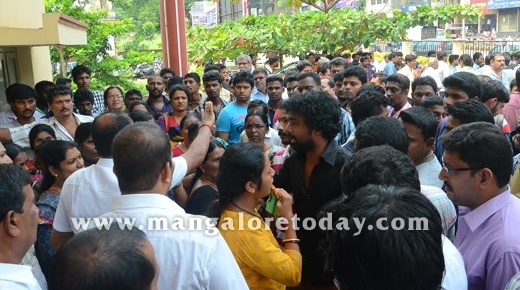 activists protest